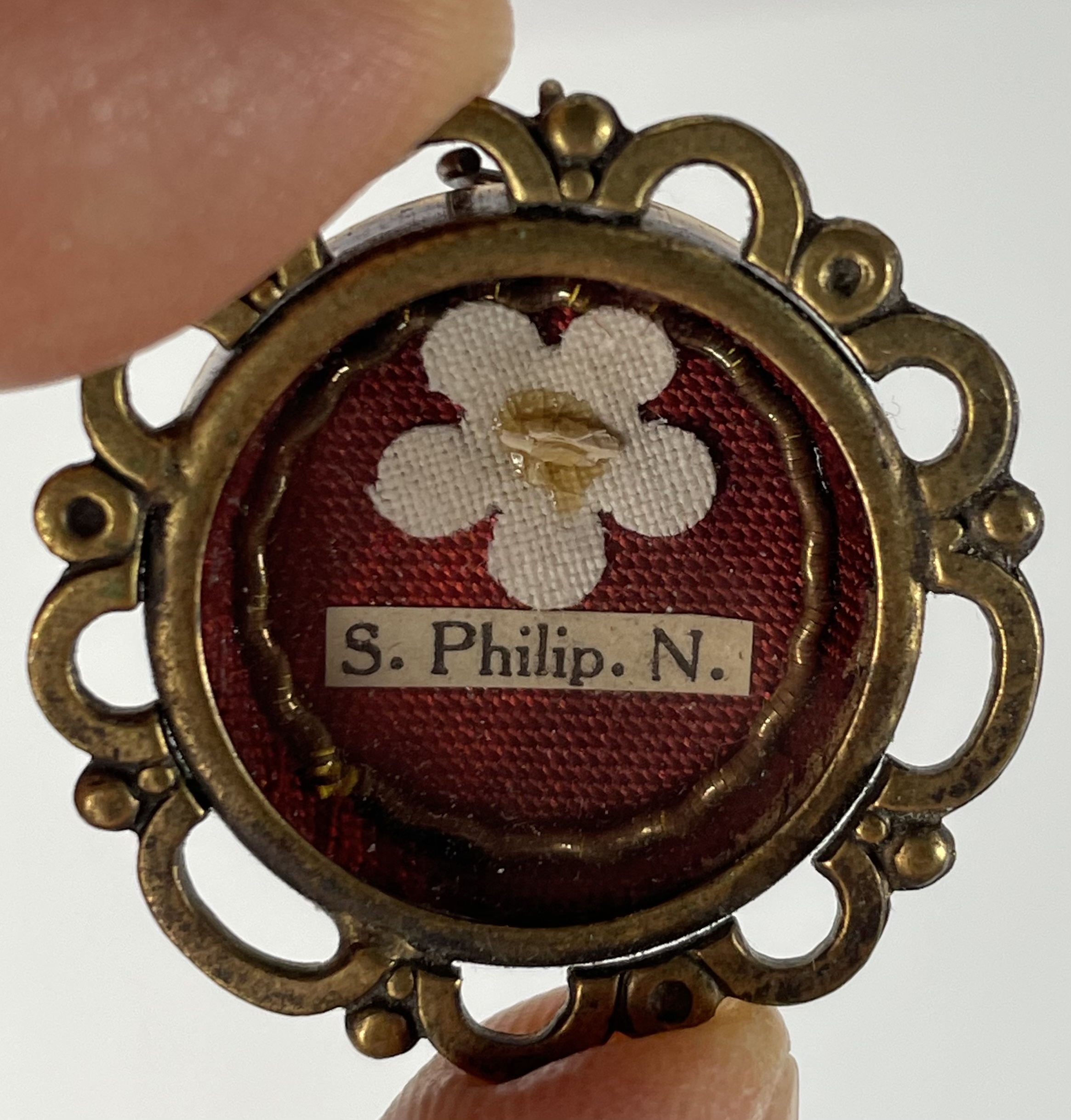 Russian Store - 1954 Documented reliquary with relics of St. Philip ...