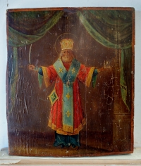 Russian icon - St. Nicholas of Mozhaisk