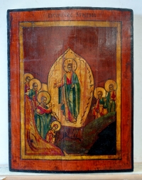 Russian Icon - The Descent of Christ into the Hades