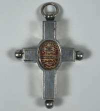 Reliquary cross with relics of the True Cross &amp; Crown of Thorns of Jesus Christ