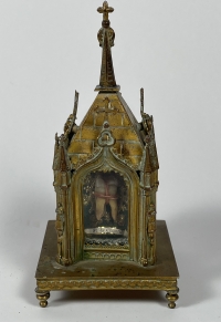 1903 Documented reliquary with a relic of St. Jane Frances de Chantal, founder of the Congregation of the Visitation of Holy Mary (Visitandines)