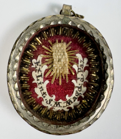 Reliquary theca with a relic of St. Mary Magdalene de&#039; Pazzi, O.Carm.