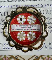 2020 Documented reliquary with relics of the Blessed Carlo Acutis