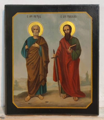 Russian Icon - Apostles Peter and Paul