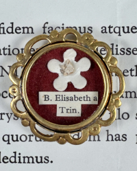 1984 Documented theca with relic of St. Elizabeth of the Trinity (Catez)