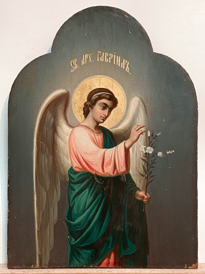 Russian Icon - Archangel Gabriel of the Annunciation