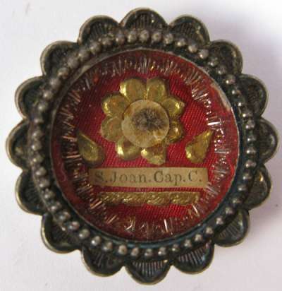 Reliquary theca containing relics of Saint John of Capistrano