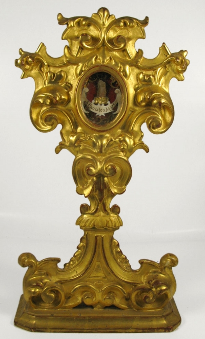 Reliquary monstrance with relics of St Pantaleon, (Panteleimon), Greatmartyr and Unmercenary Healer