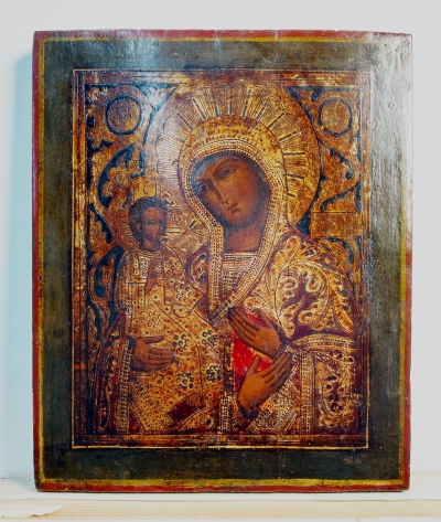 Russian Icon - The Three-Handed Mother of God