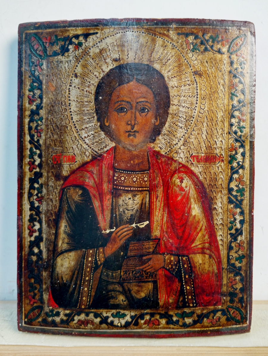 Russian Store - Russian Icon - St. Unmercenary Healer Pantaleon ...