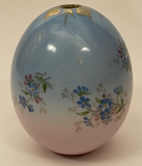Medium Russian Imperial porcelain Easter Egg with flowers